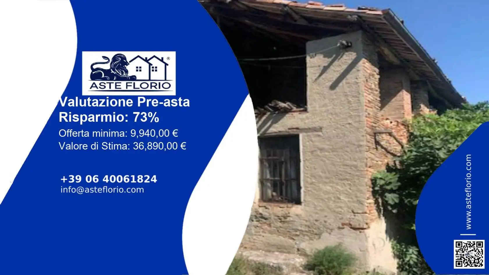 Appartamento in asta a Cassinasco