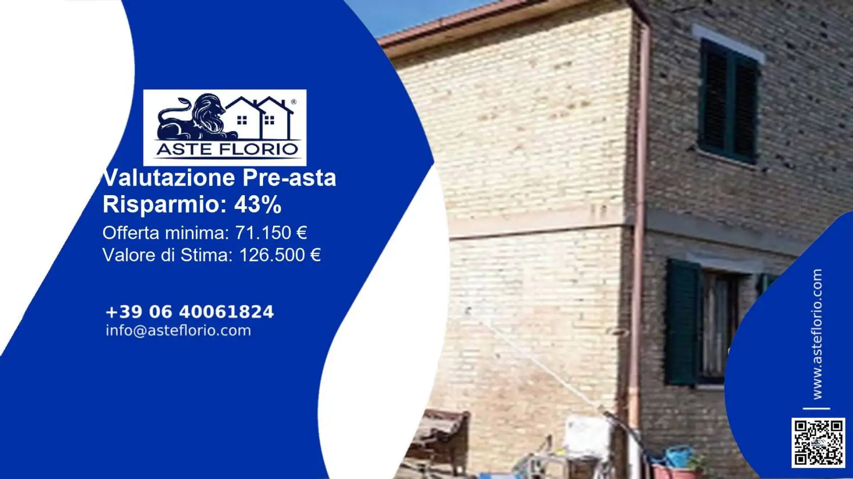 Appartamento in asta a Moresco