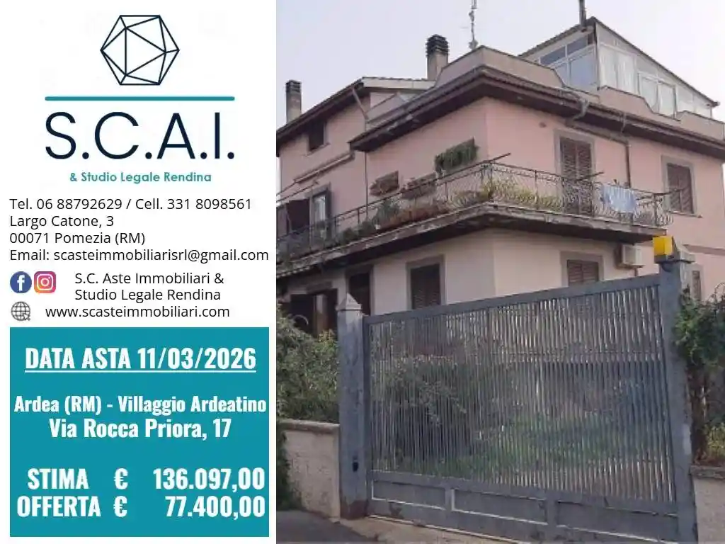 Appartamento in vendita a Ardea