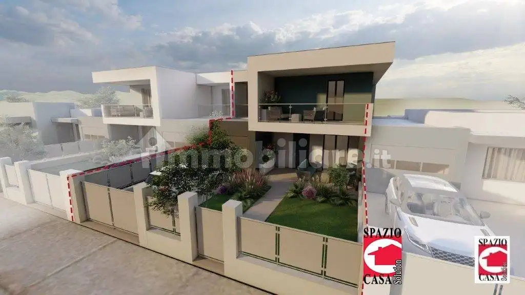 Villa unifamiliare, nuova, 118 m², Centro, Azzano Mella - foto 3