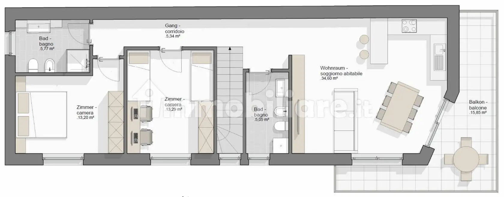 Trilocale Stilfes 51, Stilves, Campo di Trens - foto 2