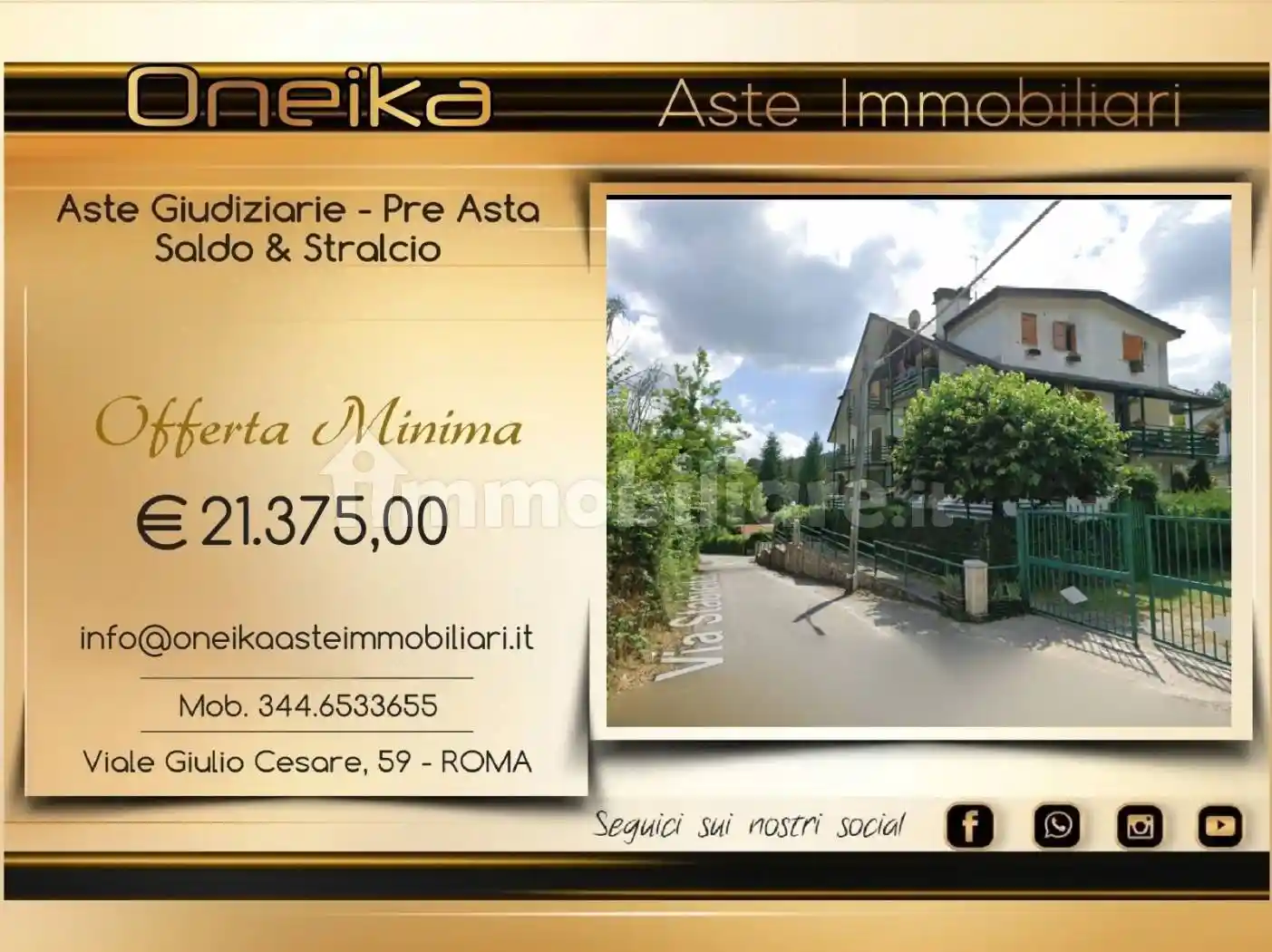 Appartamento in vendita a Arcinazzo Romano