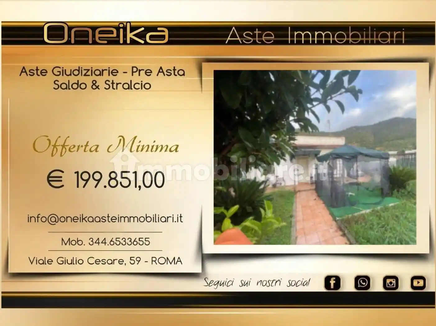 Villa in vendita a Sperlonga