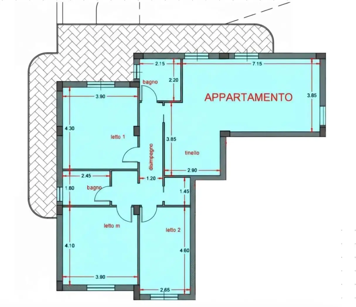 Appartamento in affitto a Striano