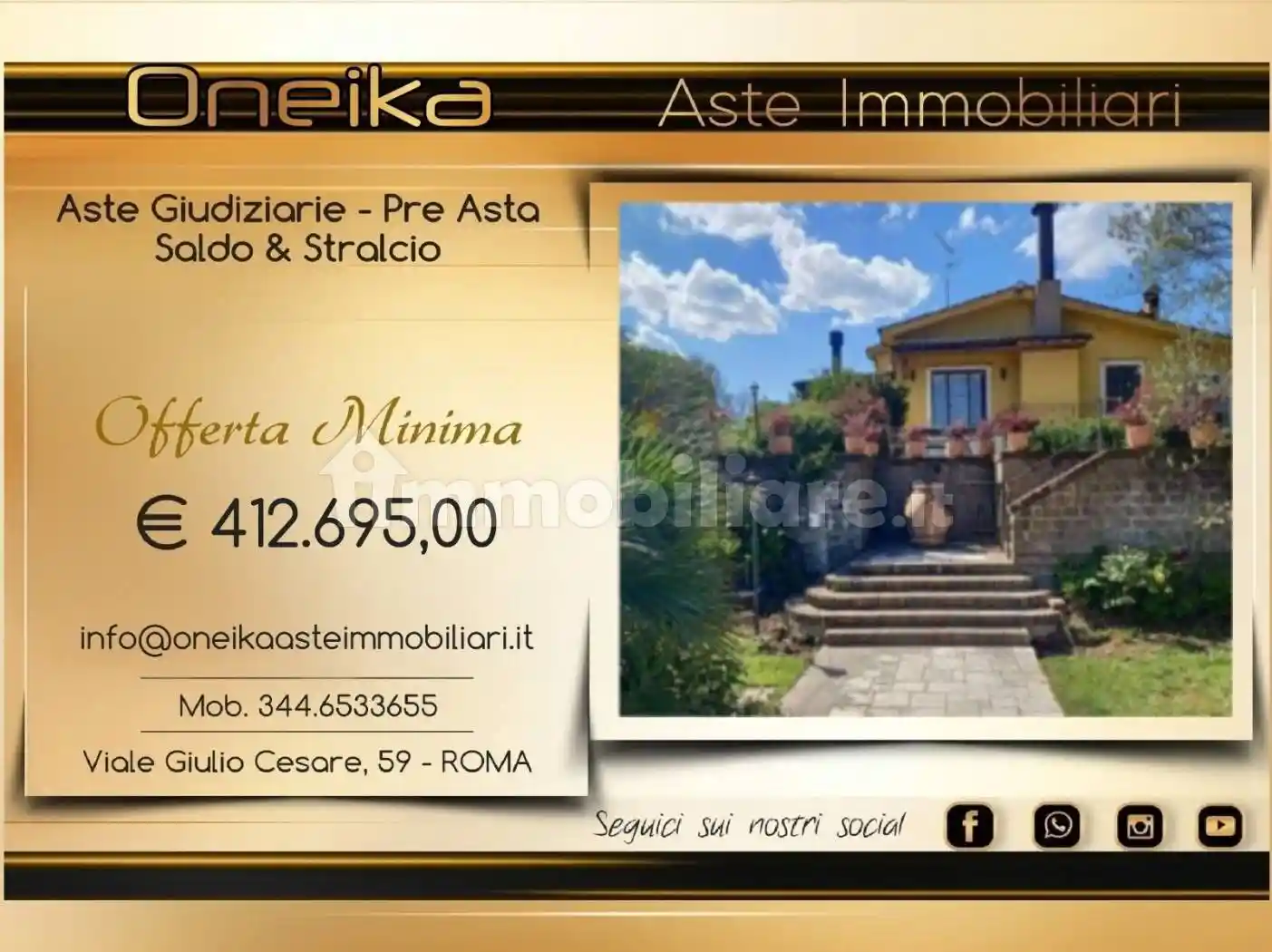 Villa in vendita a Sutri