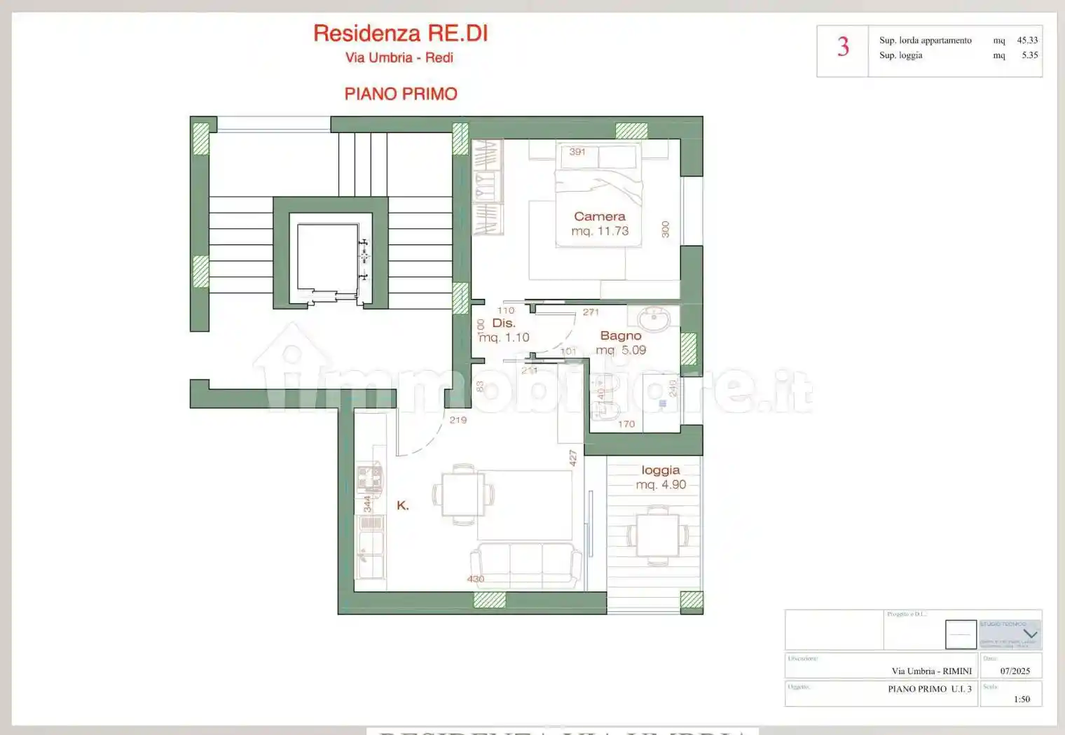 Bilocale via Flaminia 171, Fiera Vecchia, Rimini - foto 2