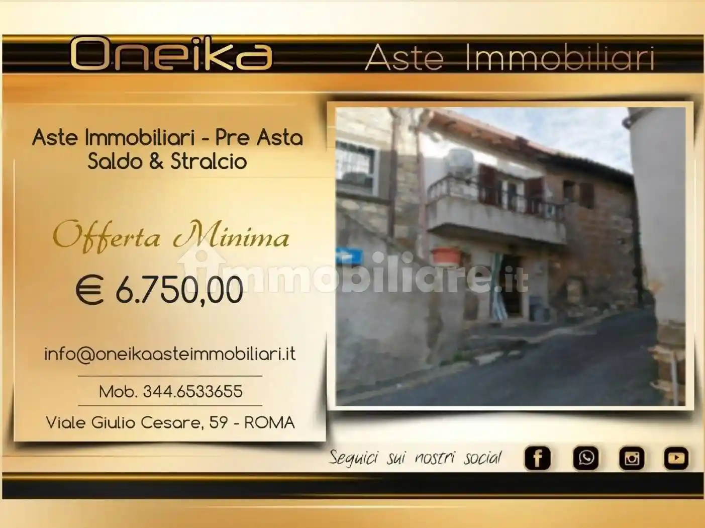Appartamento in asta a Villa San Giovanni in Tuscia
