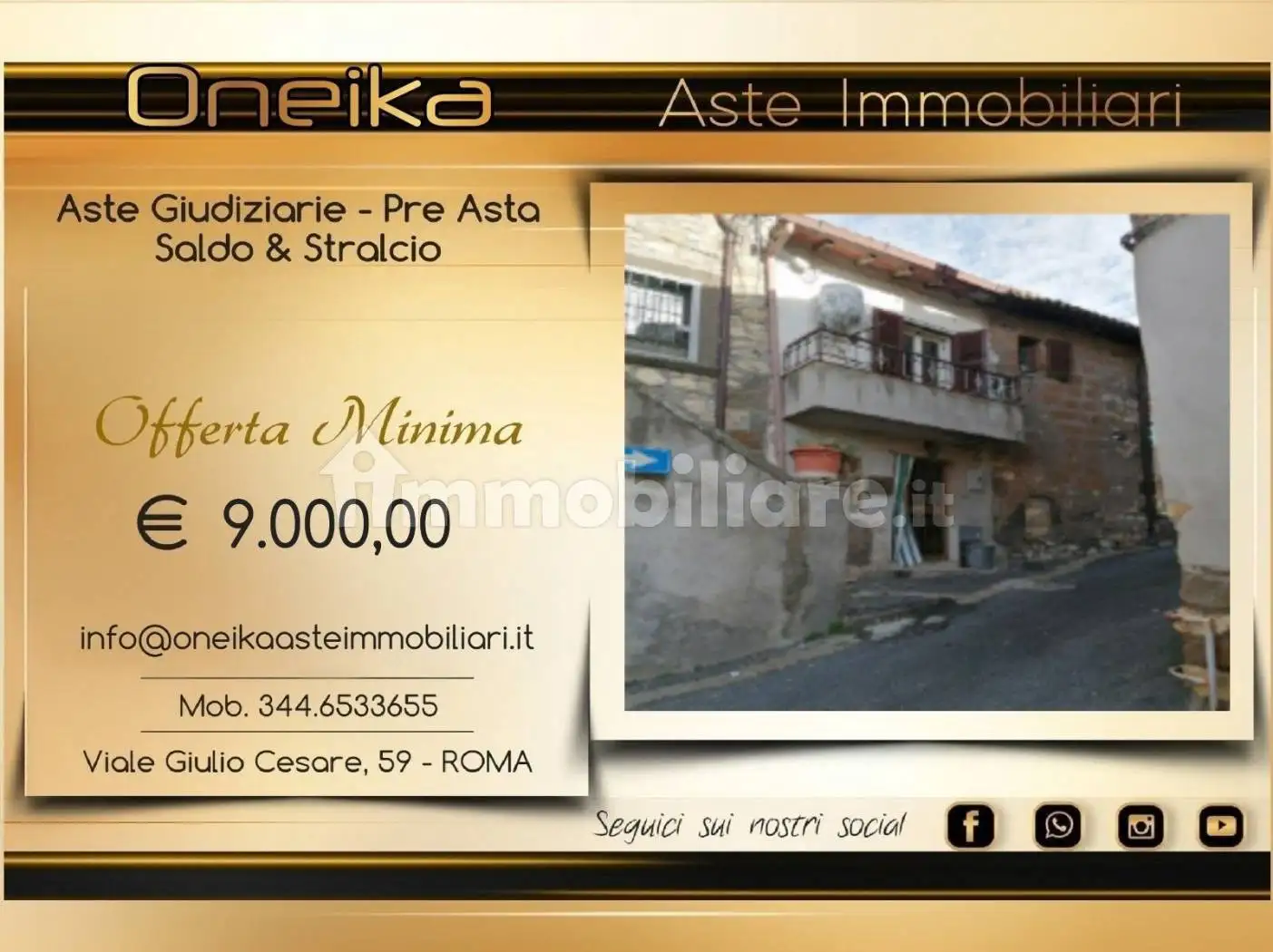 Appartamento in asta a Villa San Giovanni in Tuscia