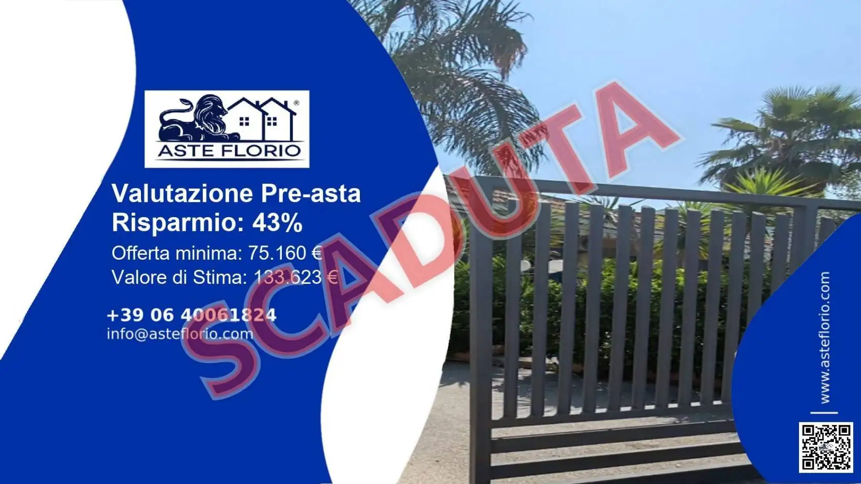 Appartamento in asta a Palma Campania