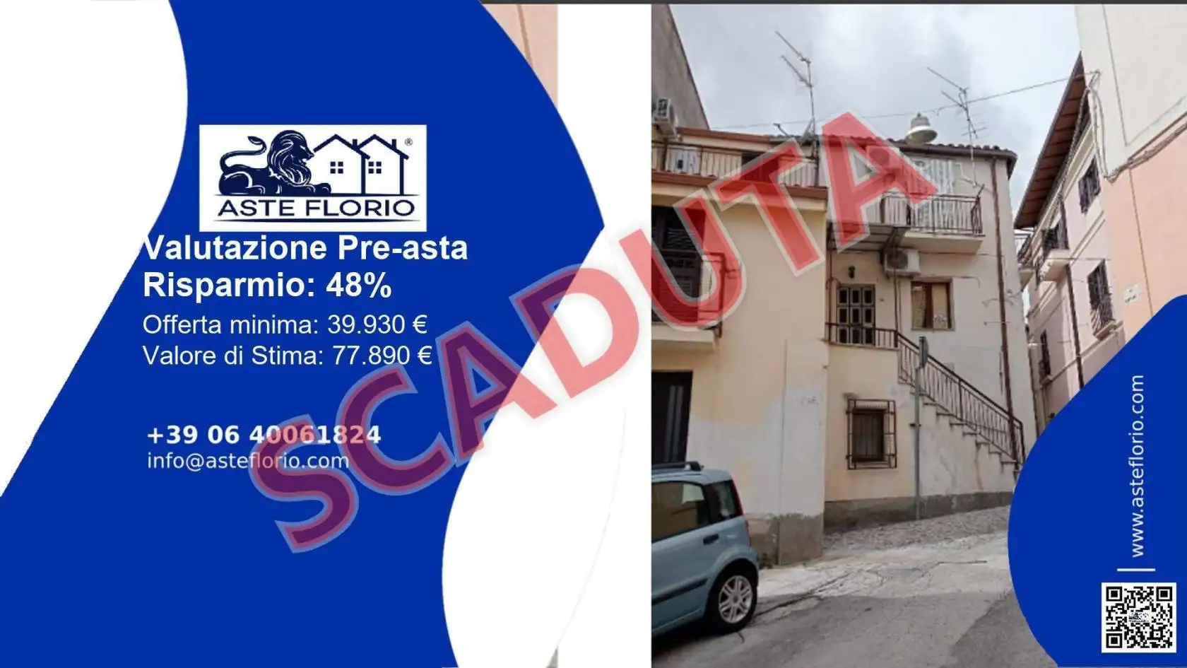 Appartamento in asta a Gioiosa Ionica