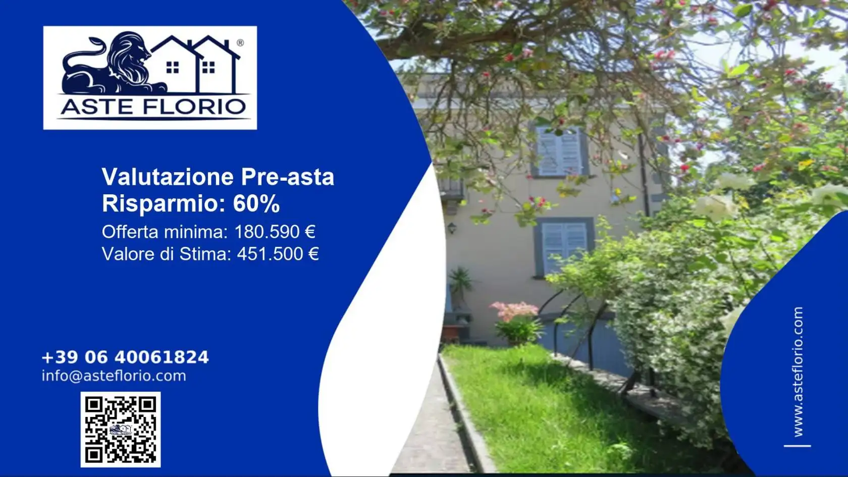 Villa in asta a Castiglione in Teverina