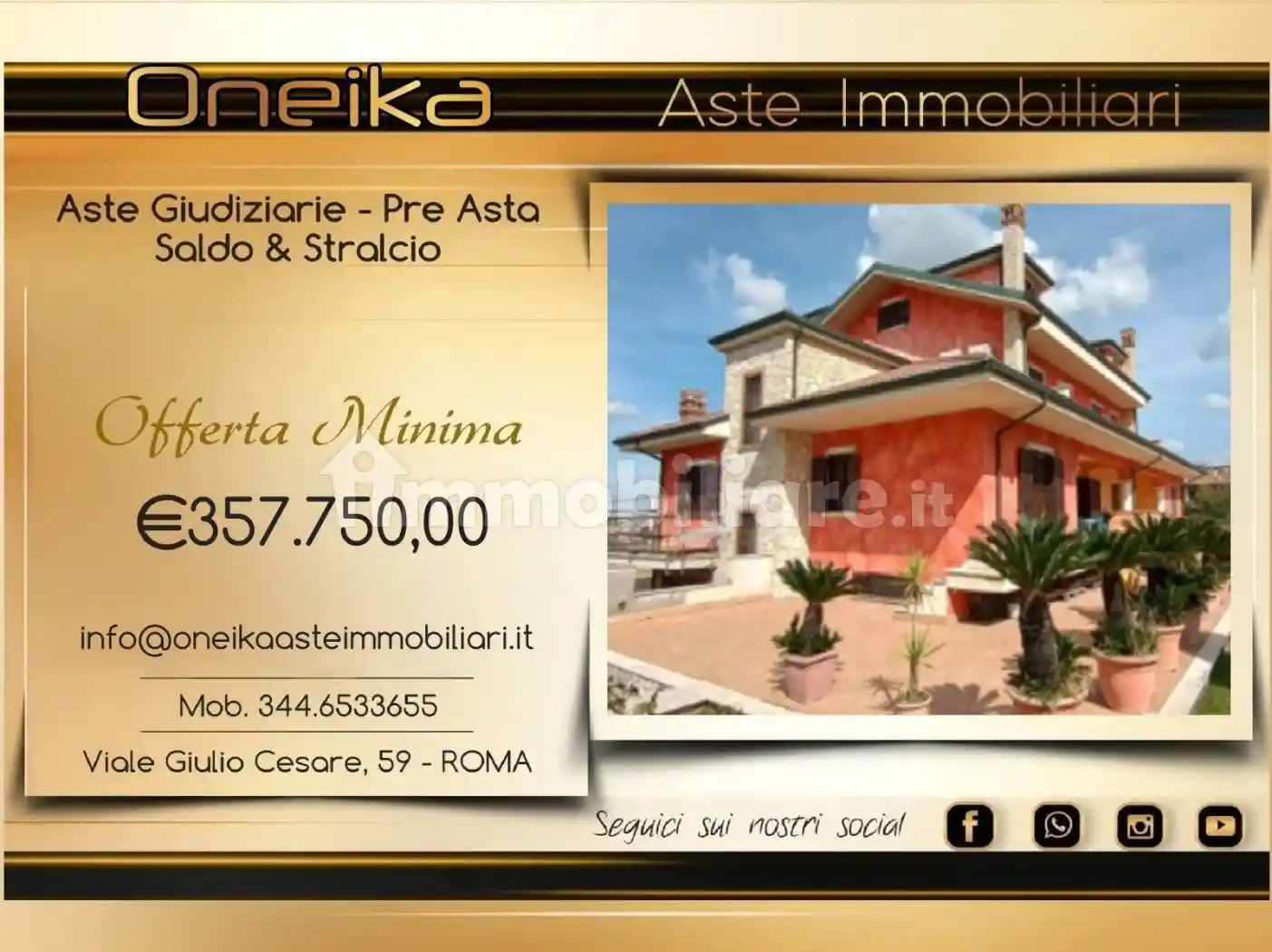 Villa in vendita a Guidonia Montecelio