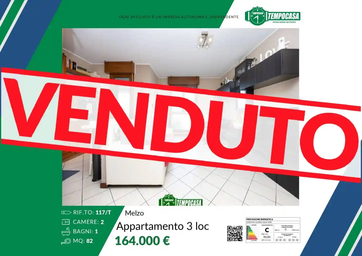 Appartamento in vendita a Melzo