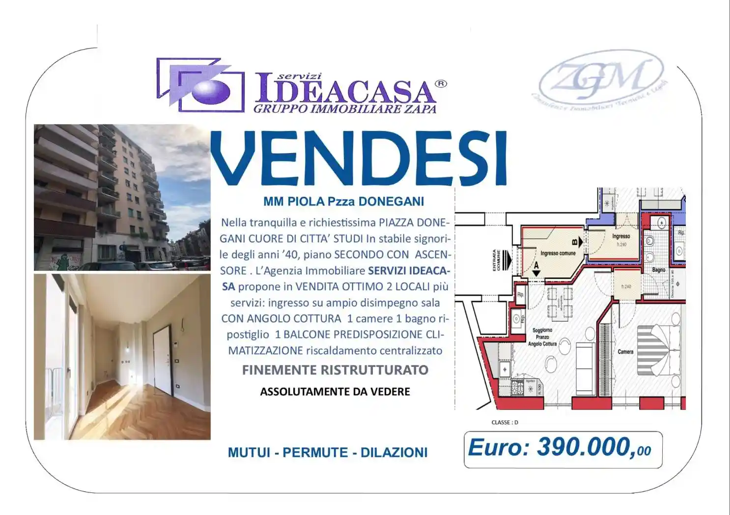 Bilocale piazza Carlo Donegani 4, Città Studi, Milano - foto 2