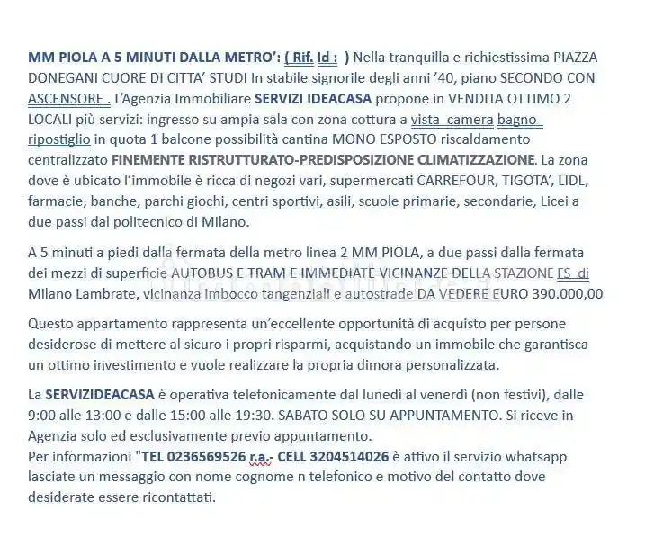 Bilocale piazza Carlo Donegani 4, Città Studi, Milano - foto 3