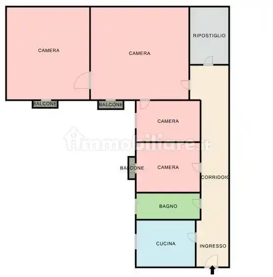 Quadrilocale piazza Nazionale 54, Vasto, Napoli - foto 4