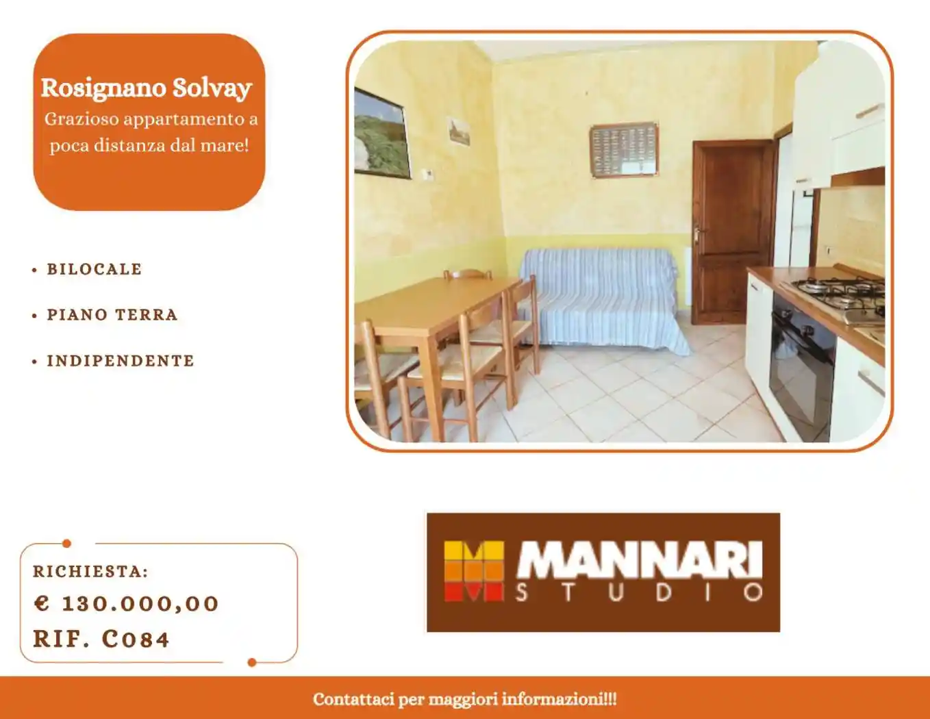 Appartamento in vendita a Rosignano Marittimo