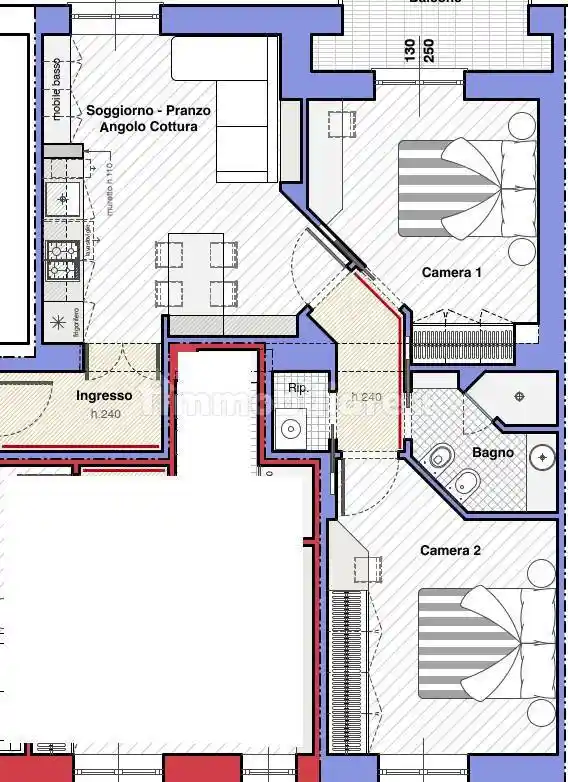 Trilocale piazza Carlo Donegani 4, Città Studi, Milano - foto 4