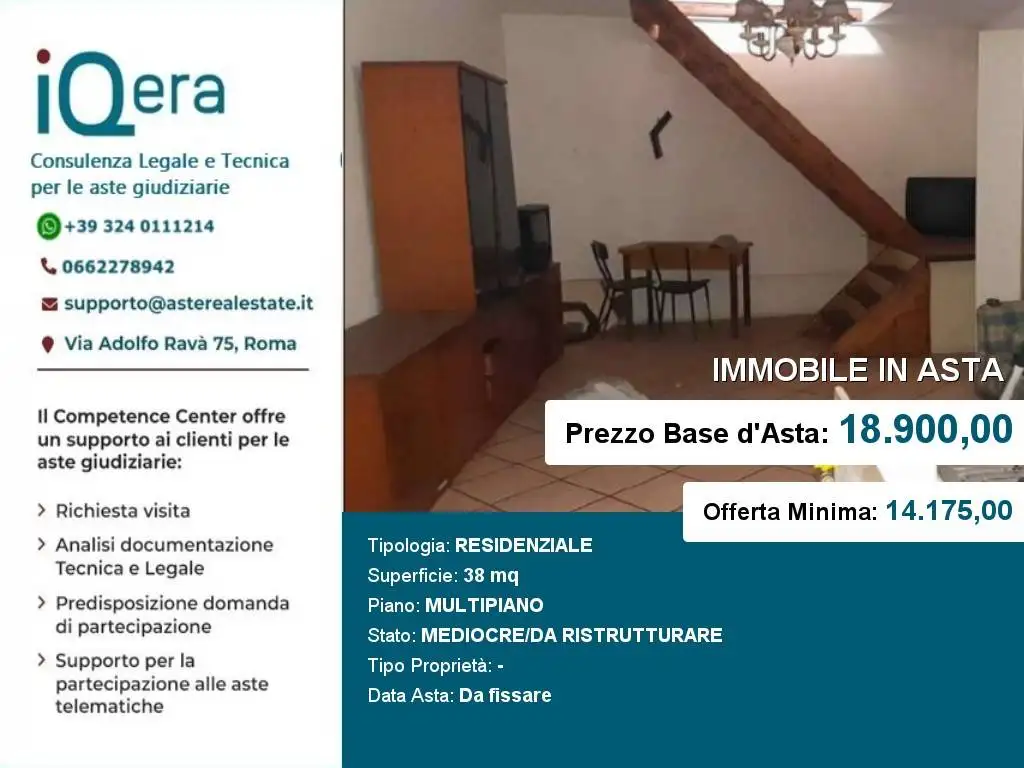 Appartamento in asta a Faleria