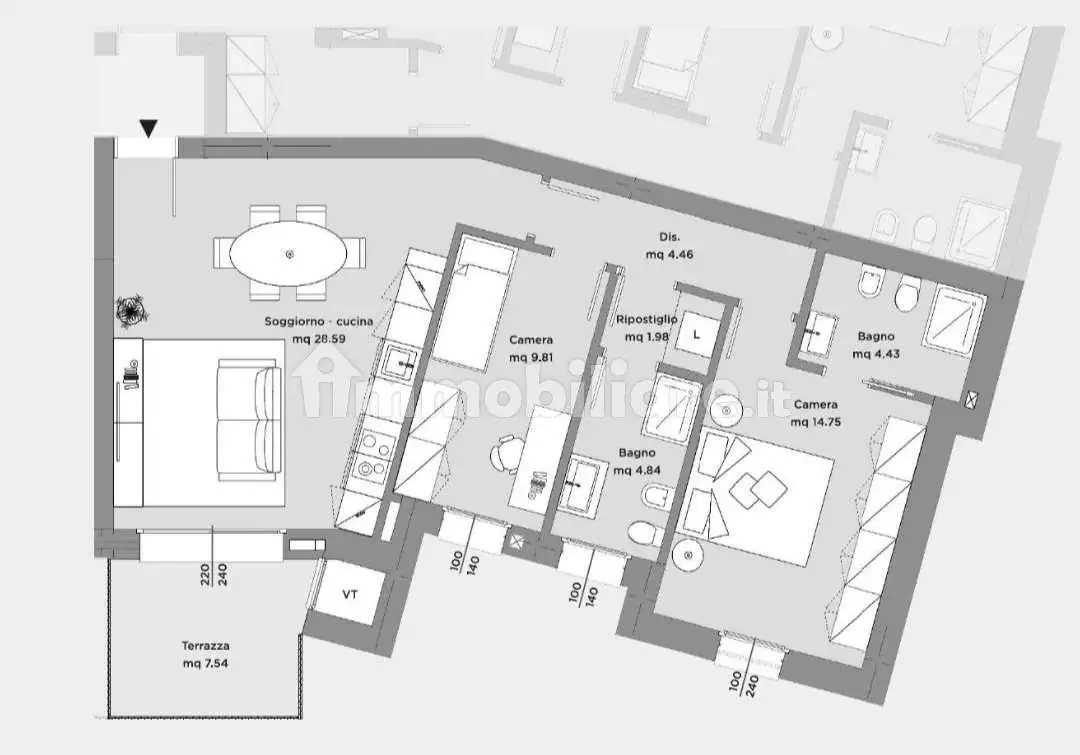 Appartamento in vendita a Castel Maggiore