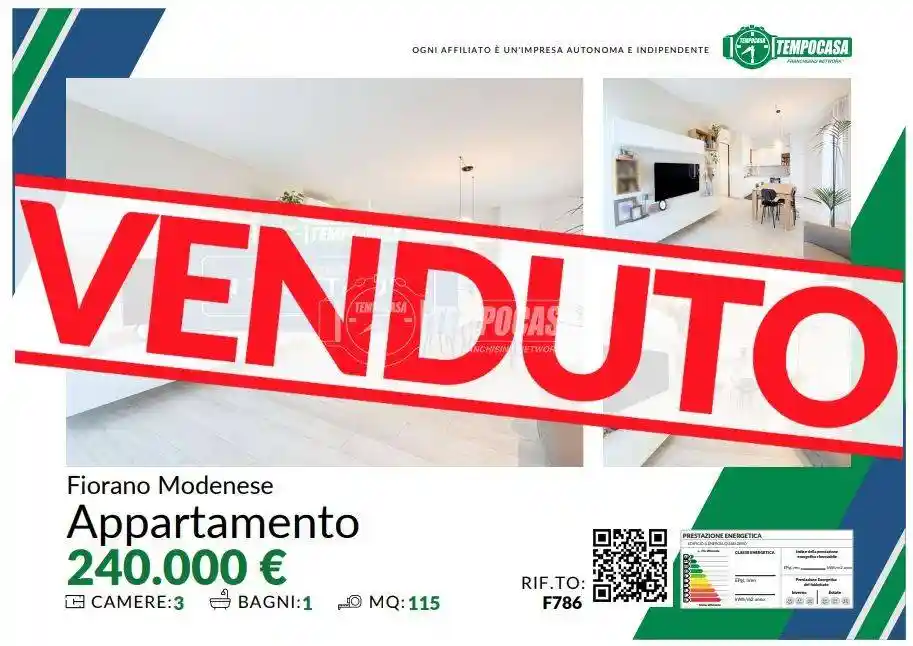 Appartamento in vendita a Fiorano Modenese