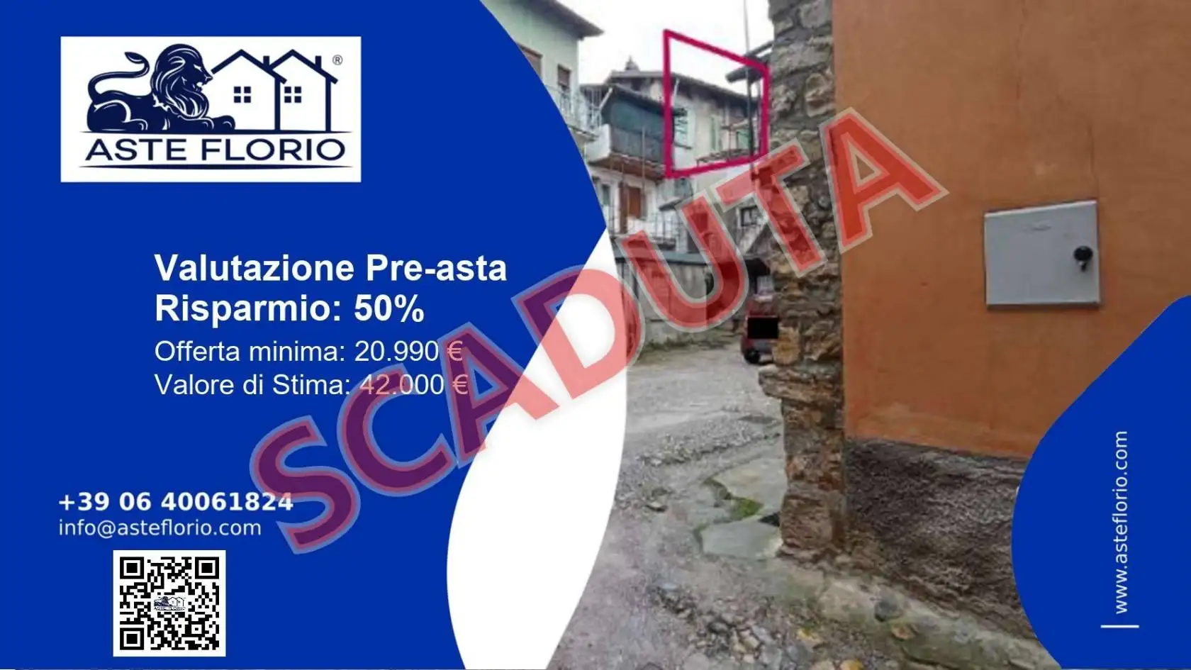 Appartamento in asta a Albavilla