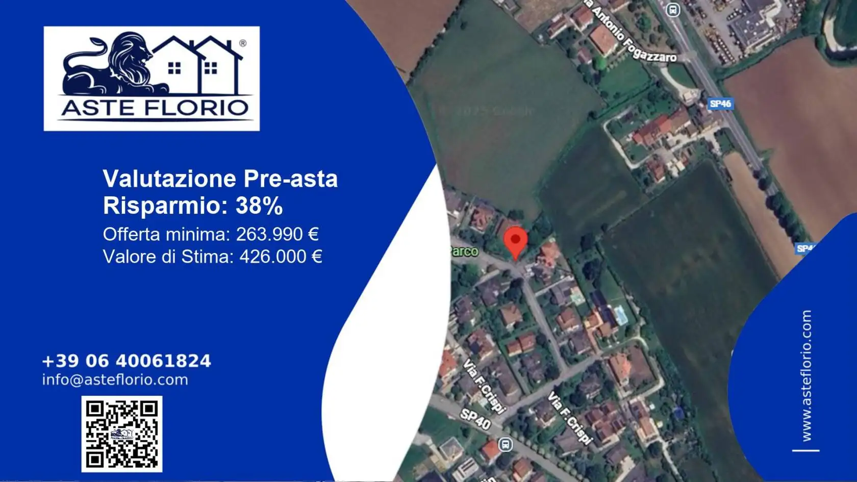 Appartamento in asta a Costabissara