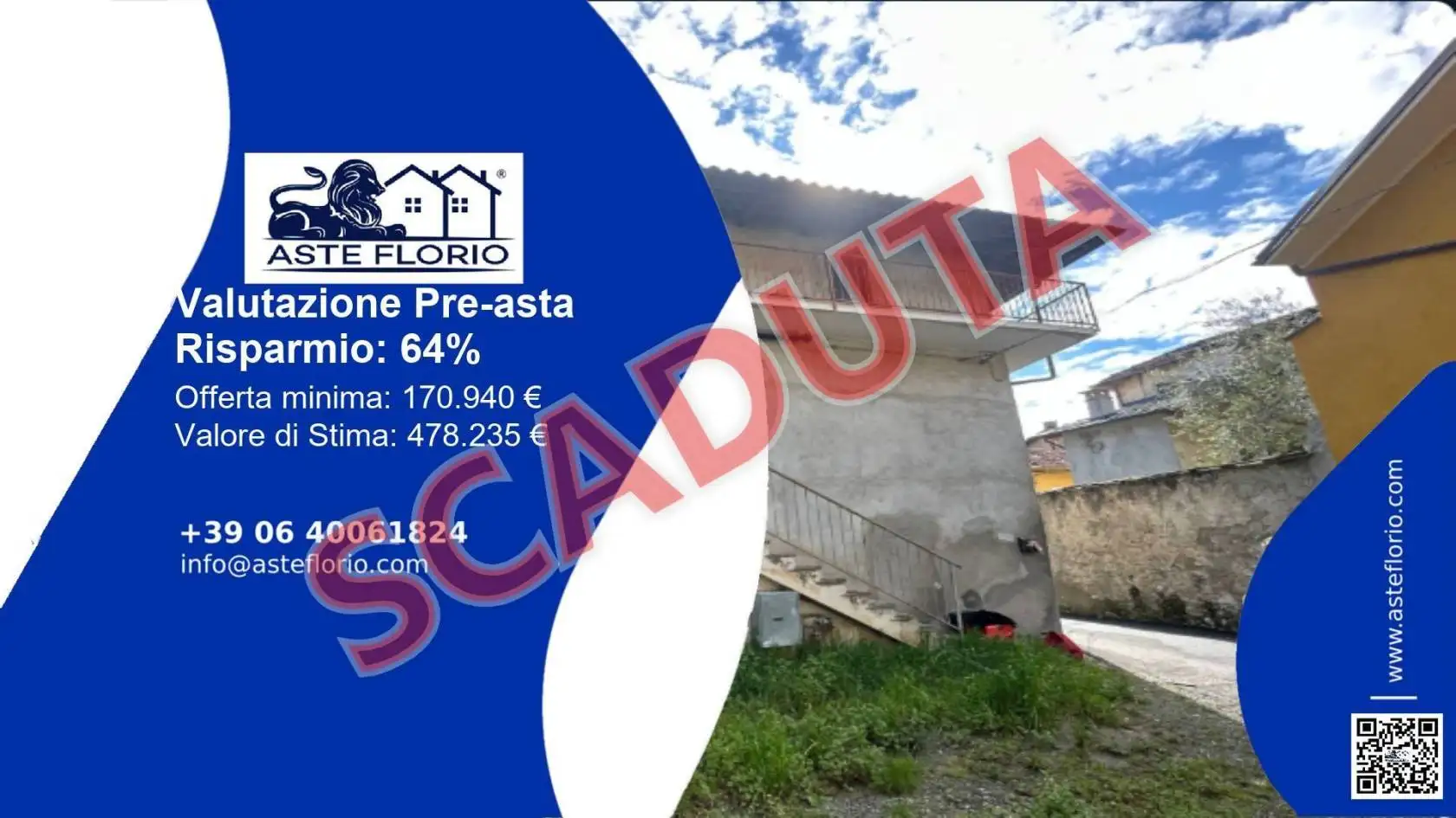 Appartamento in asta a Envie