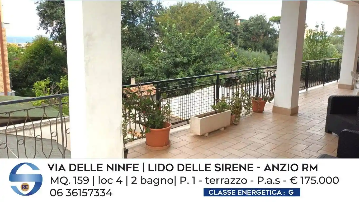 Appartamento in vendita a Anzio
