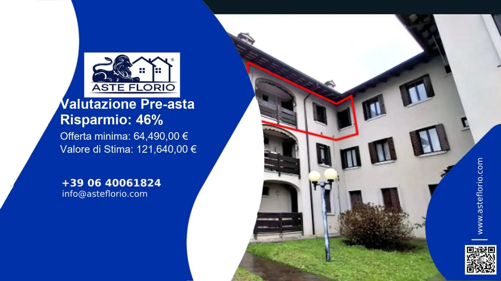 Appartamento in asta a Fagagna