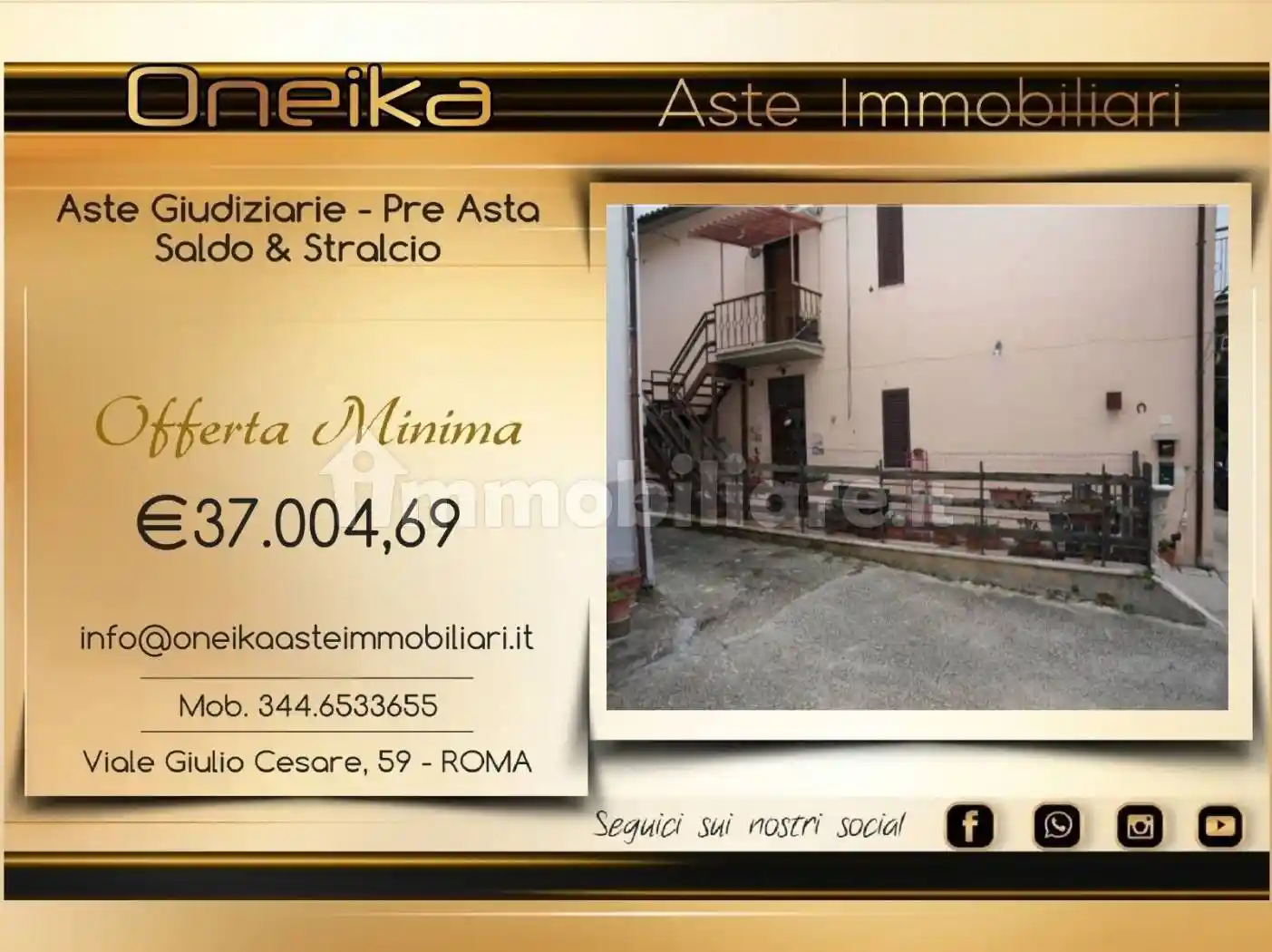 Appartamento in vendita a Nerola