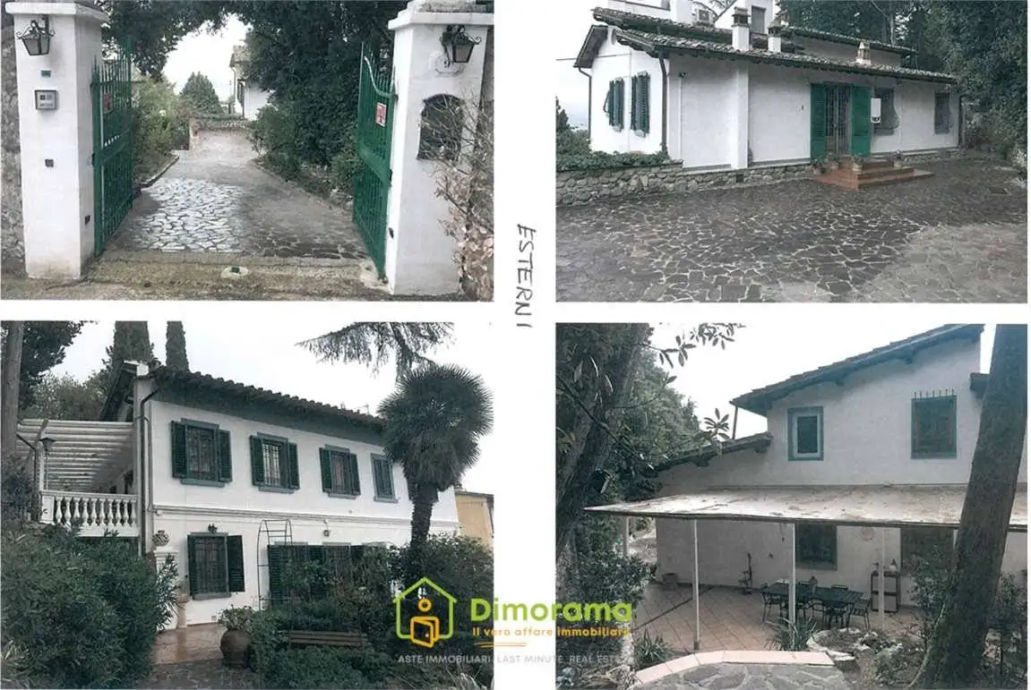 Villa in asta a Firenze