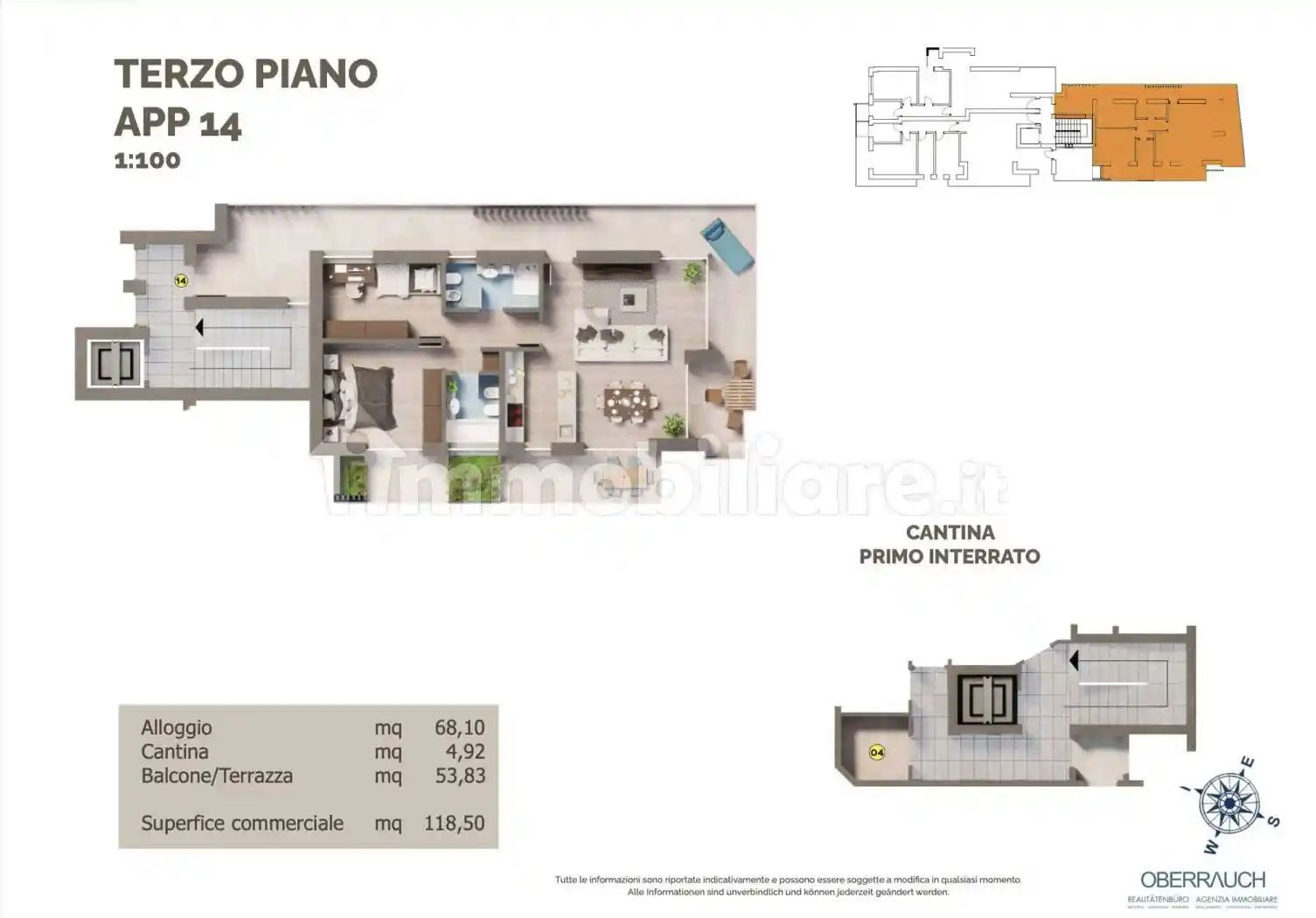 Appartamento in vendita a Bolzano