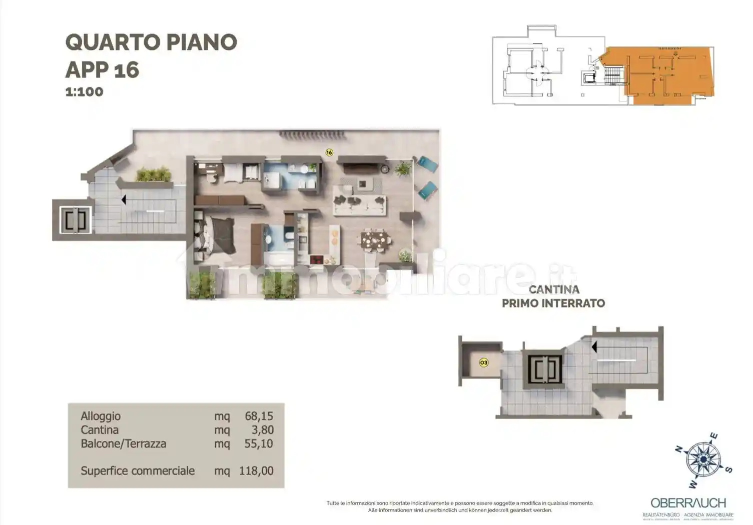 Appartamento in vendita a Bolzano