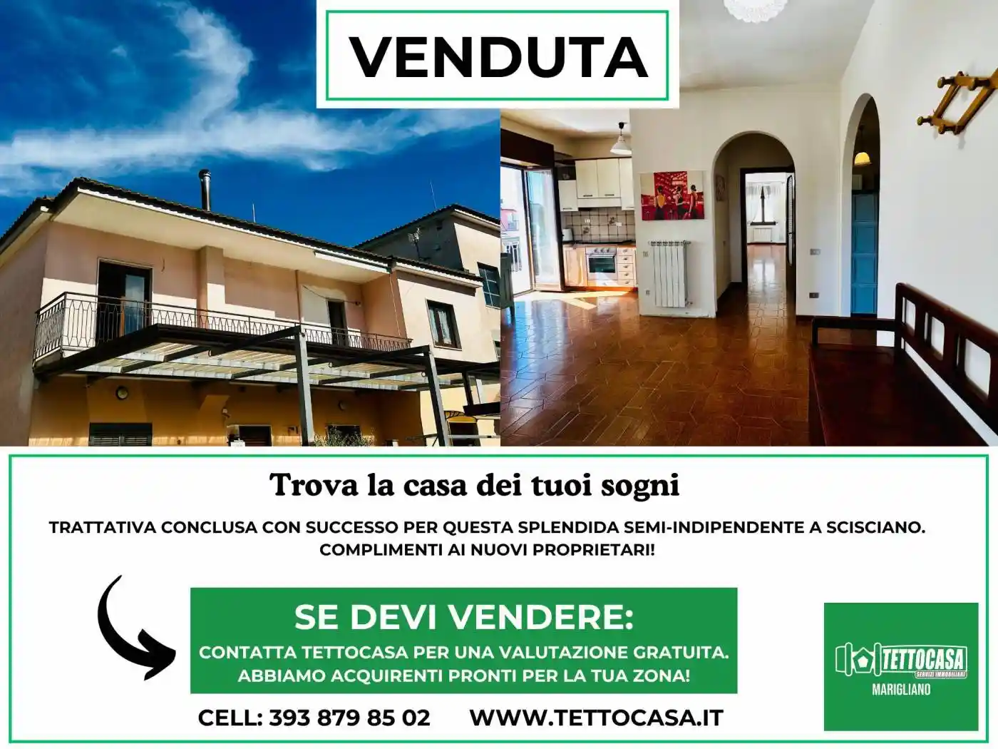 Appartamento in vendita a Scisciano