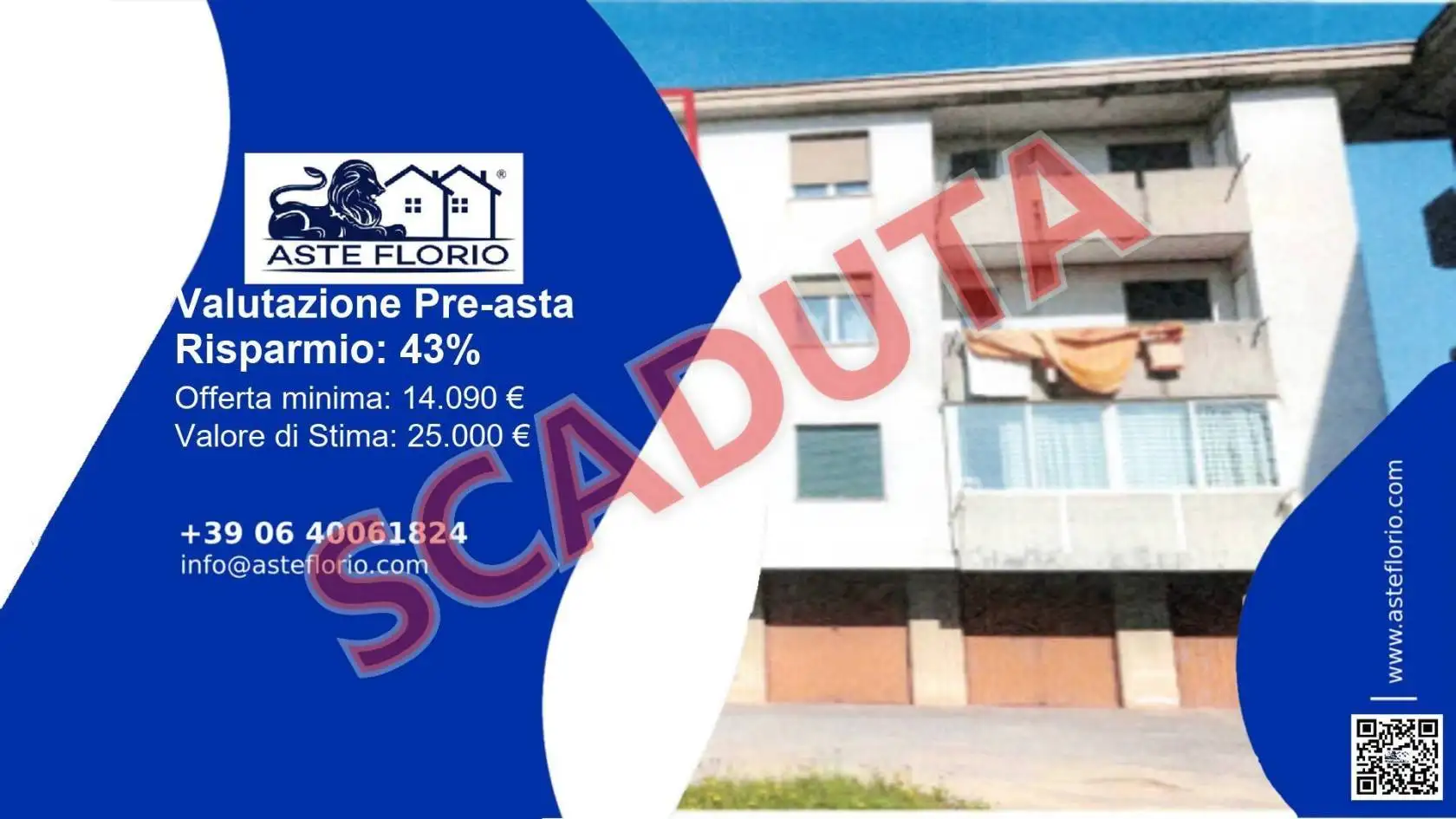 Appartamento in asta a Lesegno
