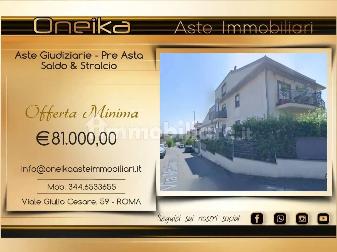 Appartamento in vendita a Roma