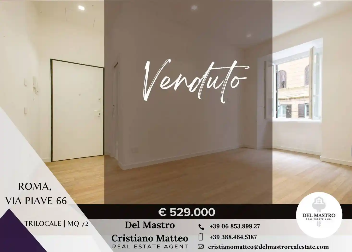 Appartamento in vendita a Roma