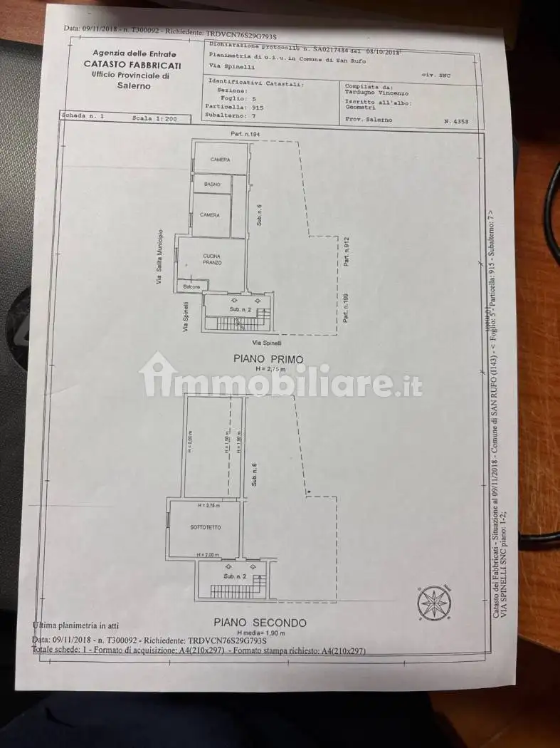 Appartamento in vendita a San Rufo