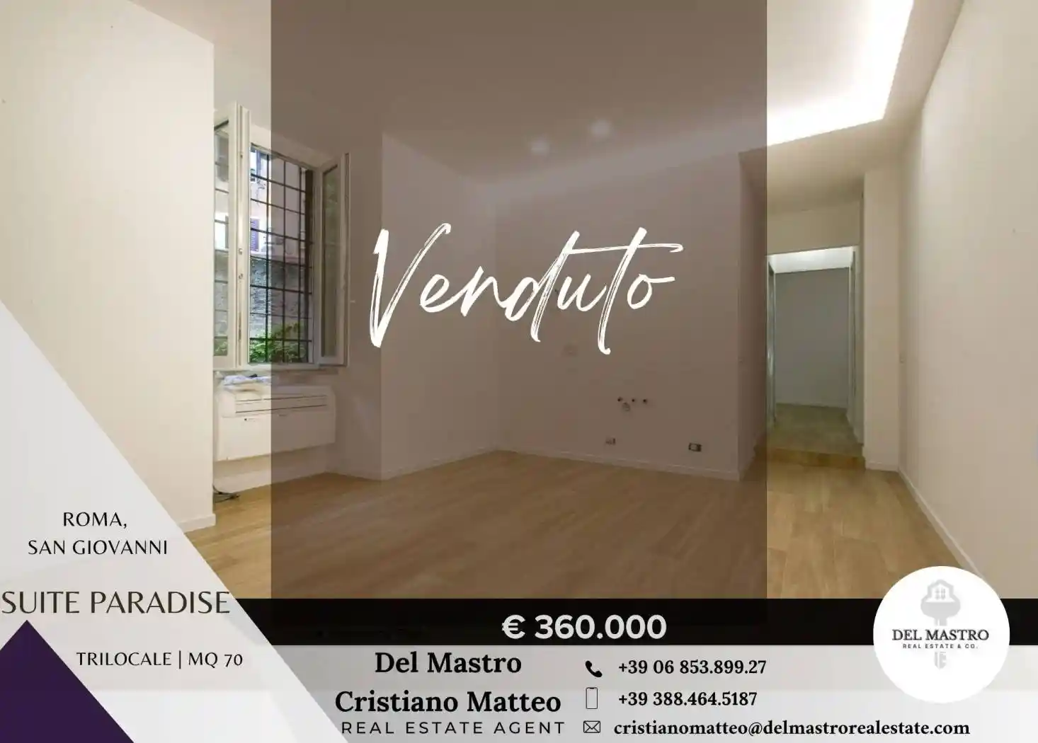 Appartamento in vendita a Roma