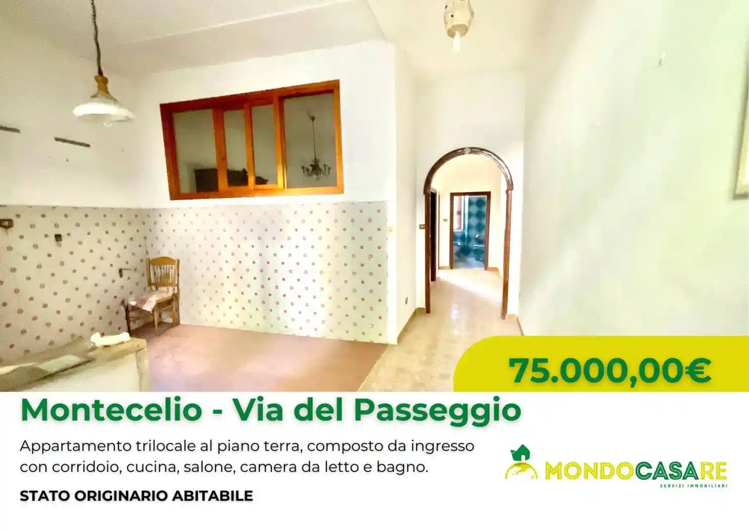 Appartamento in vendita a Guidonia Montecelio