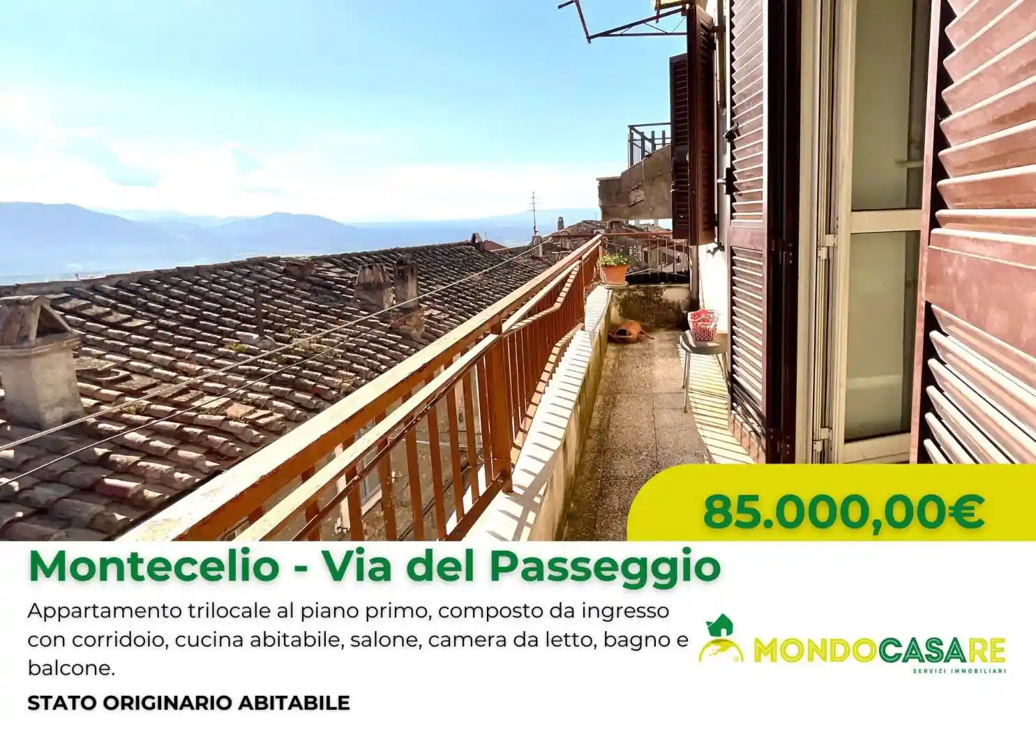 Appartamento in vendita a Guidonia Montecelio