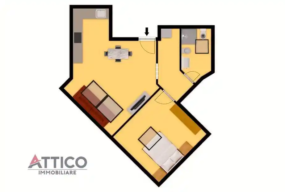 Bilocale via Rodolfo Morandi 5, Carbonazzi - Acquedotto, Sassari - foto 4