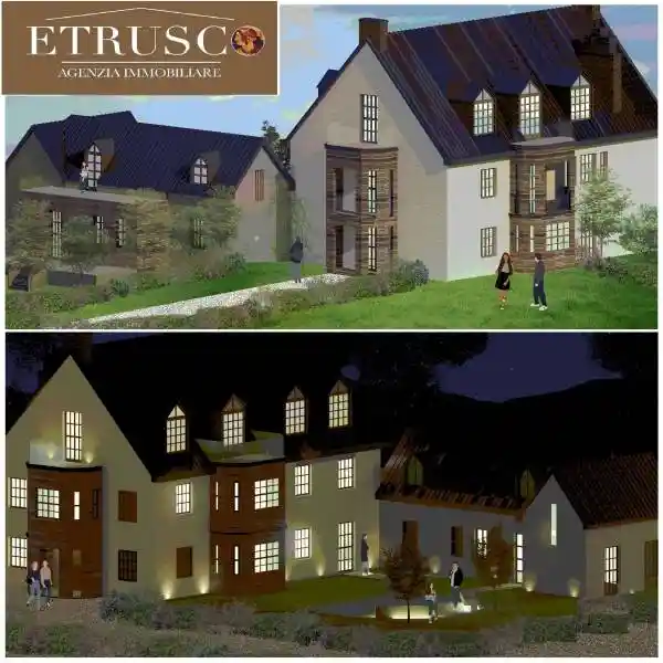 Villa unifamiliare, nuova, 250 m², La Pace - Staggiano, Arezzo - foto 2