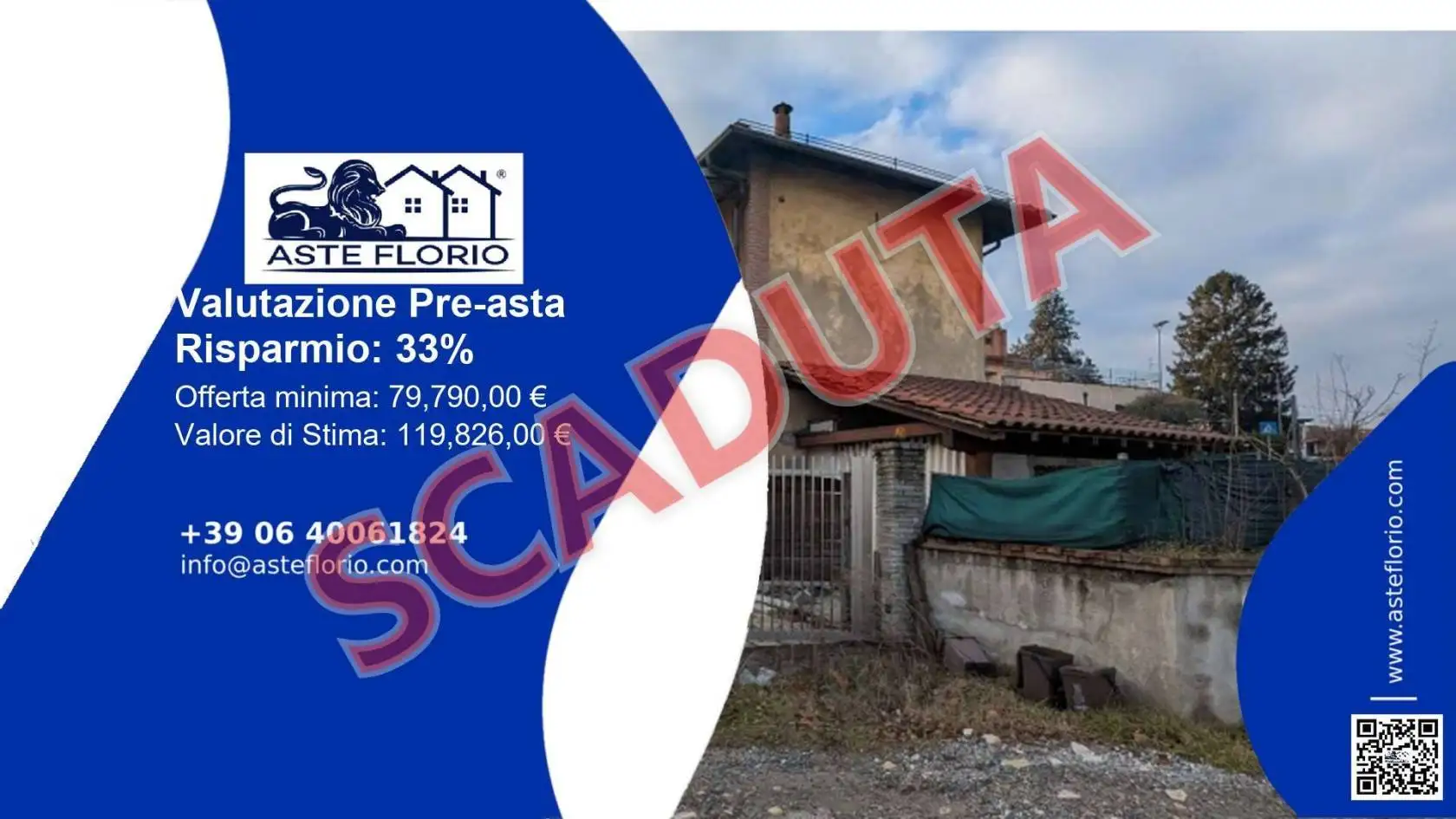 Appartamento in asta a Biandronno