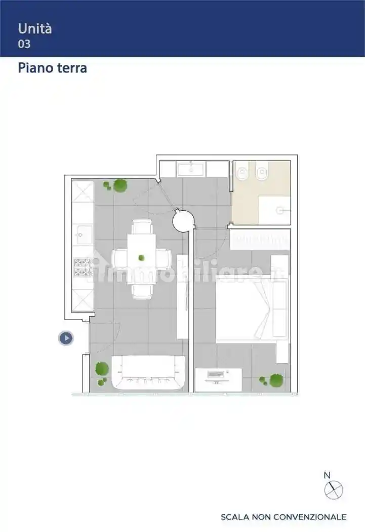 Bilocale via friuli , 23, Porta Romana - Medaglie d'Oro, Milano - foto 3