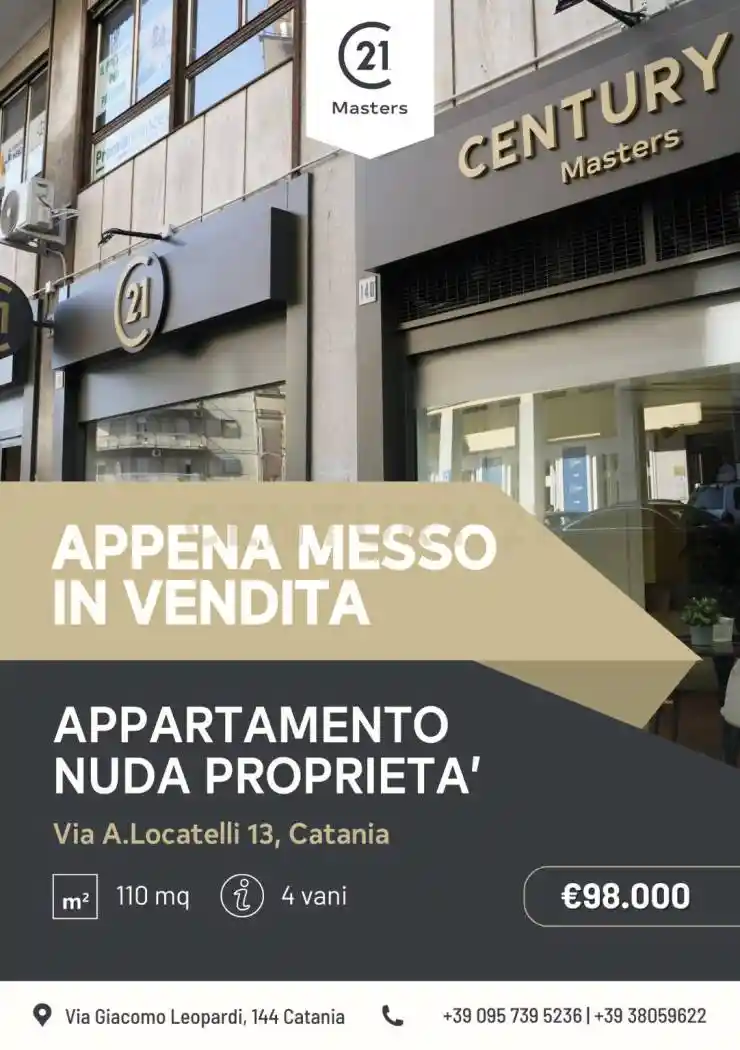 Appartamento in vendita a Catania