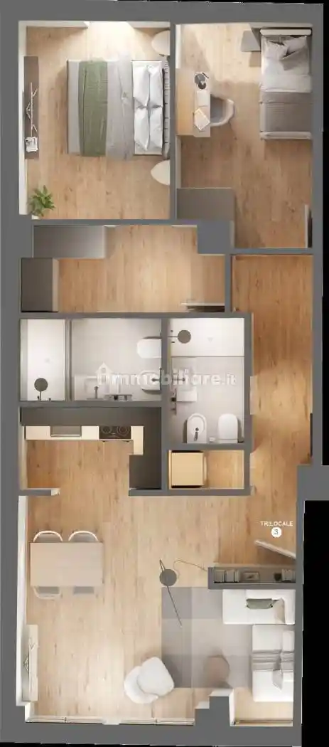 Appartamento in vendita a Roma