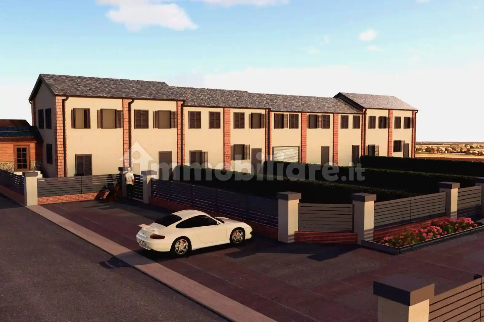 Villetta a schiera in vendita a Monticelli d'Ongina