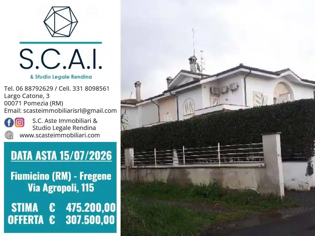 Villa in vendita a Fiumicino